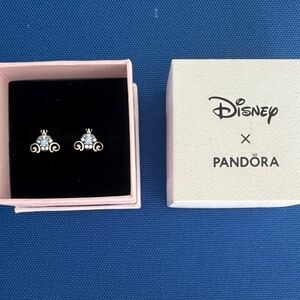 Disney Pandora Cinderella earrings